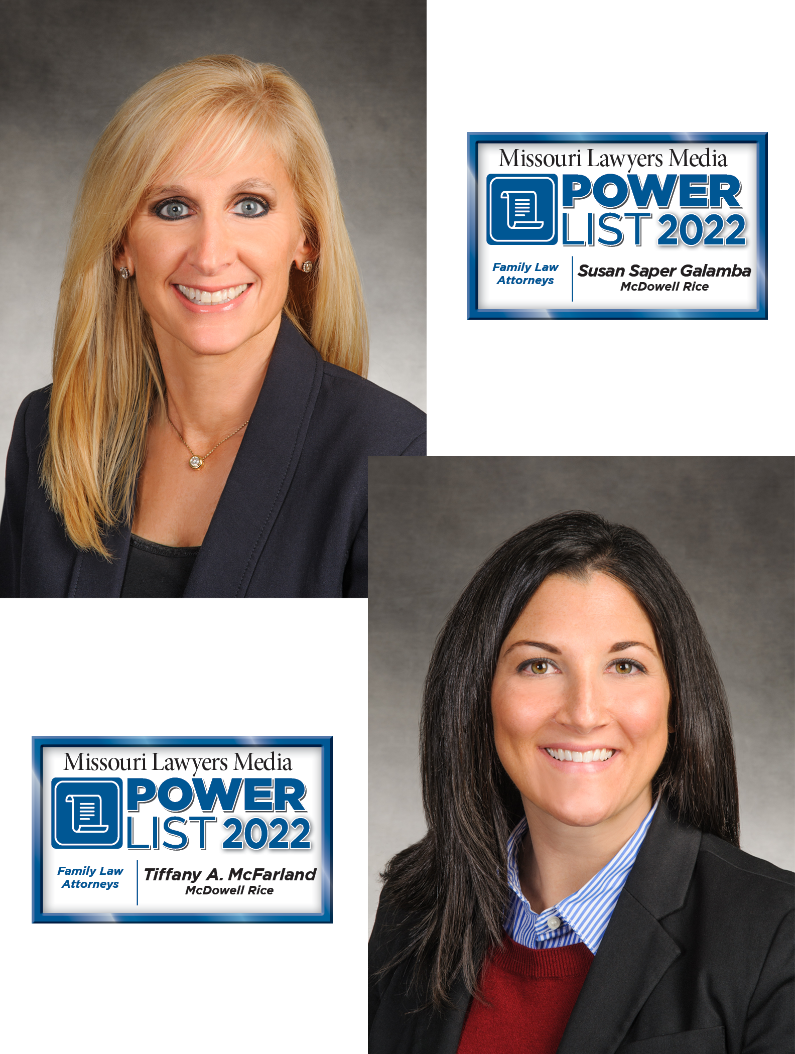 Susan Galamba and Tiffany McFarland Power List 2022