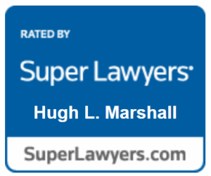 Hugh Marshall Super Lawyers Badge 2026